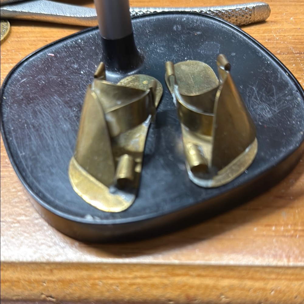 Vintage Brass Candle Holders